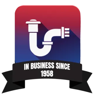 In Business since 1958 badge
